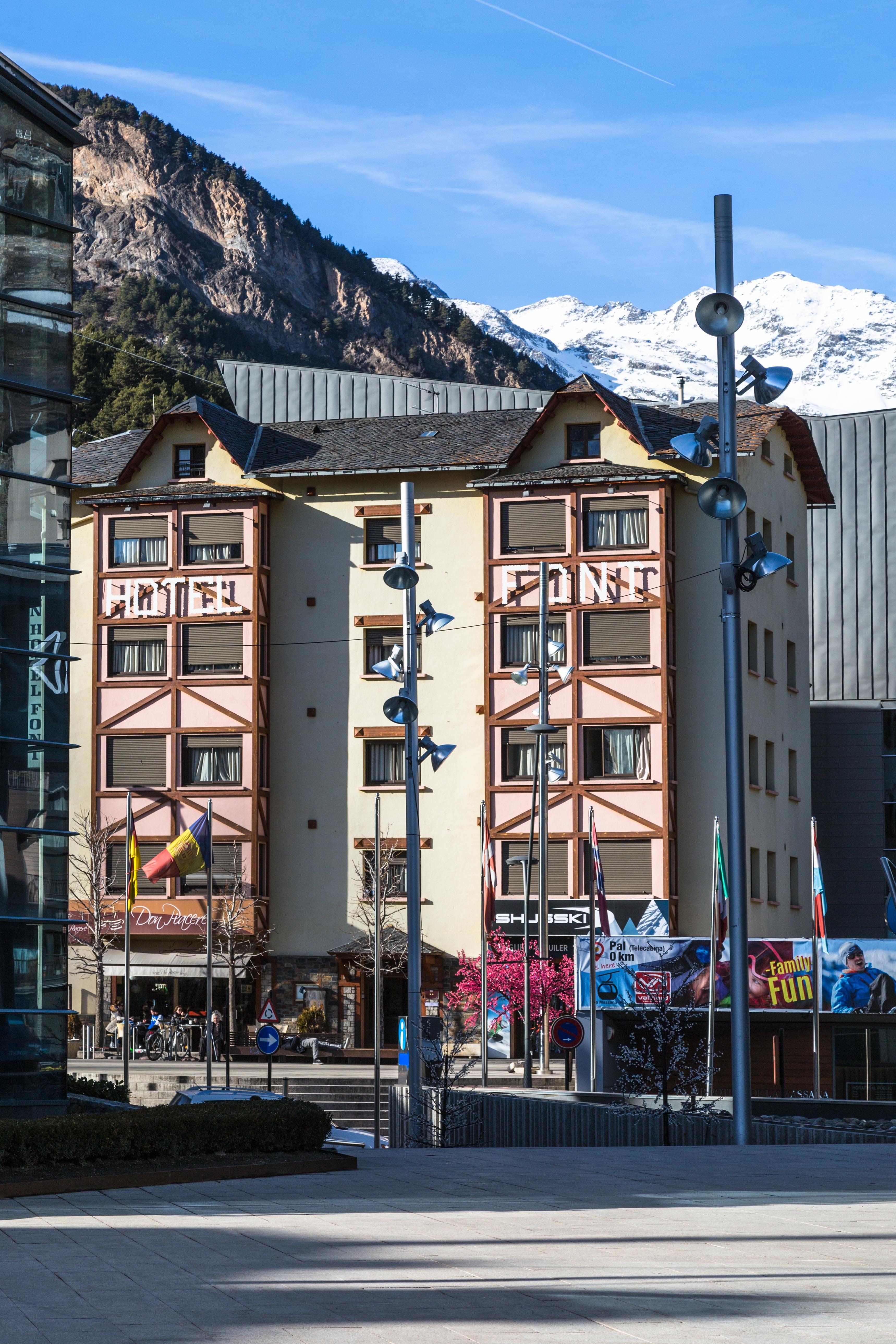 Font Andorra Hostel La Massana Exteriér fotografie